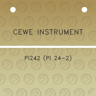 cewe-instrument-pi242-pi-24-2