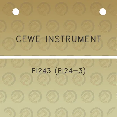 cewe-instrument-pi243-pi24-3