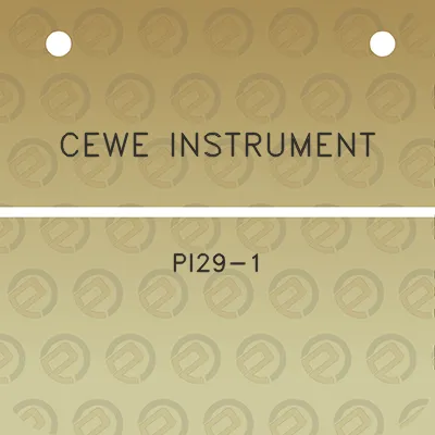 cewe-instrument-pi29-1