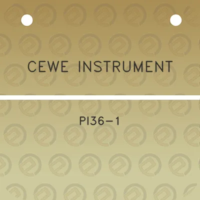 cewe-instrument-pi36-1