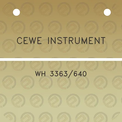 cewe-instrument-wh-3363640