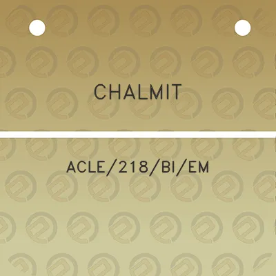 chalmit-acle218biem