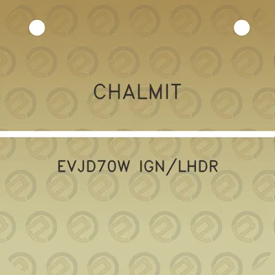 chalmit-evjd70w-ignlhdr