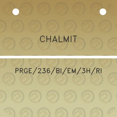 chalmit-prge236biem3hri