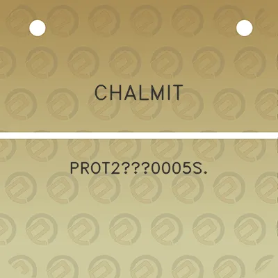 chalmit-prot20005s