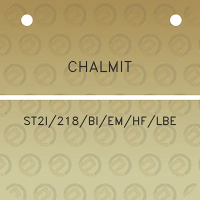 chalmit-st2i218biemhflbe