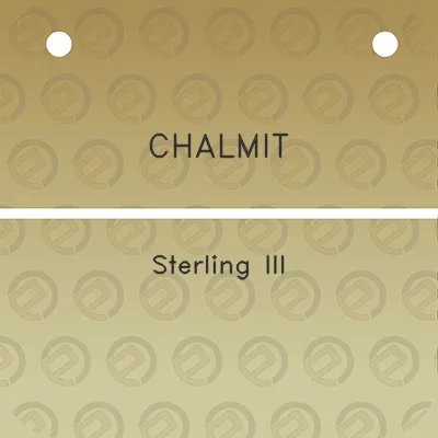 chalmit-sterling-iii