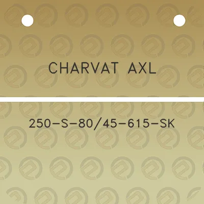 charvat-axl-250-s-8045-615-sk