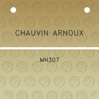 chauvin-arnoux-mn307