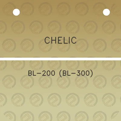 chelic-bl-200-bl-300