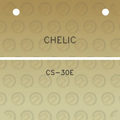 chelic-cs-30e