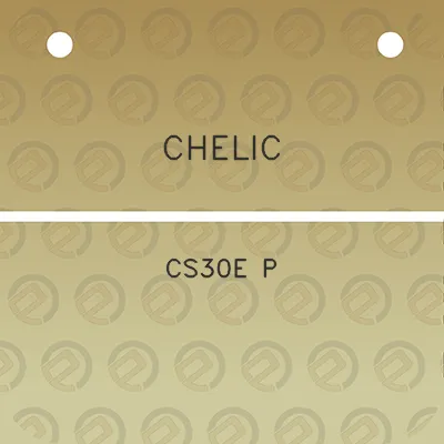 chelic-cs30e-p