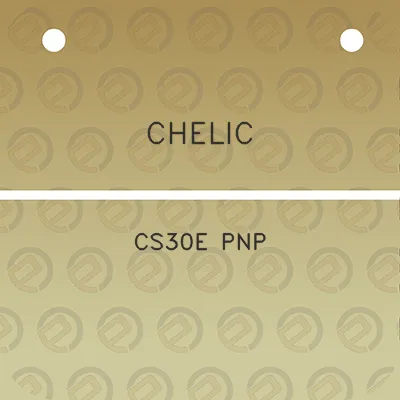 chelic-cs30e-pnp