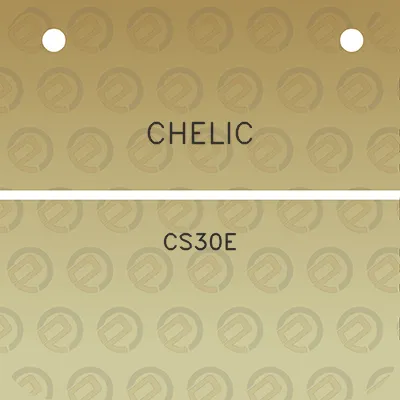 chelic-cs30e