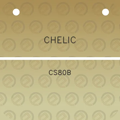 chelic-cs80b