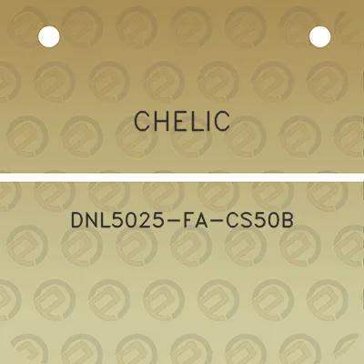 chelic-dnl5025-fa-cs50b