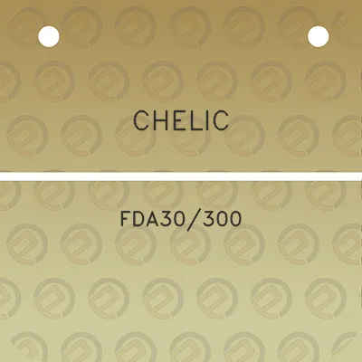 chelic-fda30300