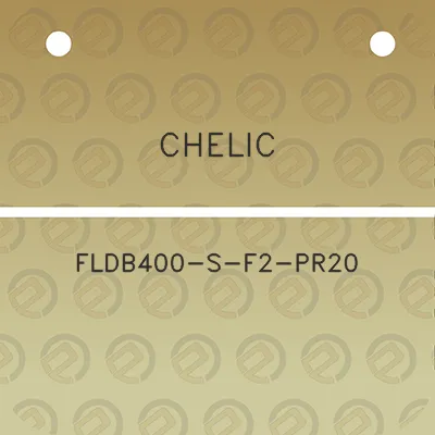 chelic-fldb400-s-f2-pr20