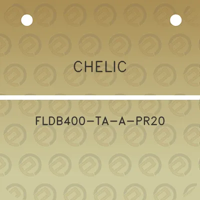 chelic-fldb400-ta-a-pr20