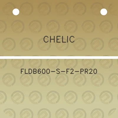 chelic-fldb600-s-f2-pr20