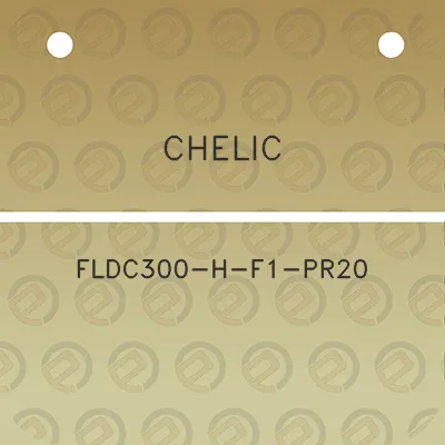 chelic-fldc300-h-f1-pr20