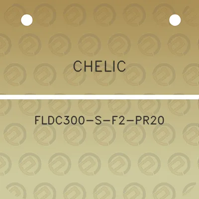 chelic-fldc300-s-f2-pr20