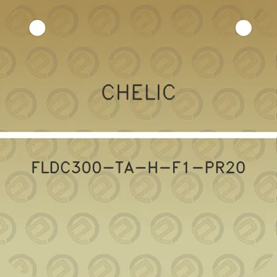 chelic-fldc300-ta-h-f1-pr20