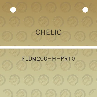 chelic-fldm200-h-pr10