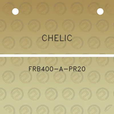 chelic-frb400-a-pr20