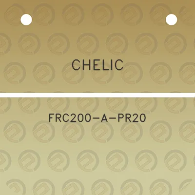 chelic-frc200-a-pr20