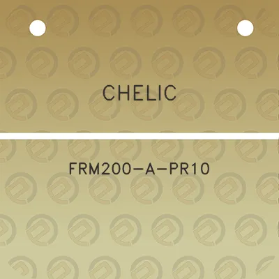 chelic-frm200-a-pr10