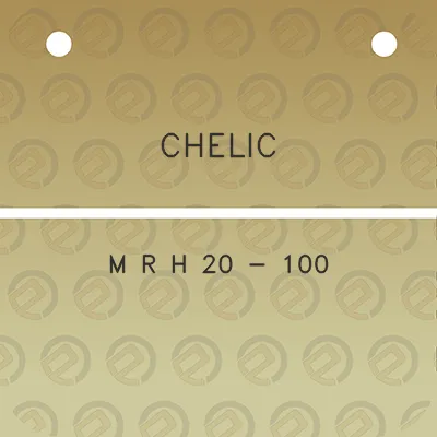 chelic-m-r-h-20-100