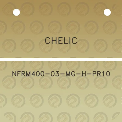 chelic-nfrm400-03-mg-h-pr10