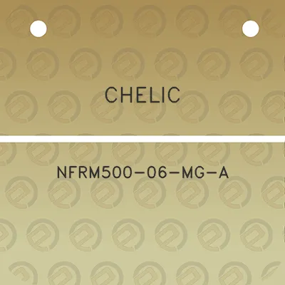 chelic-nfrm500-06-mg-a