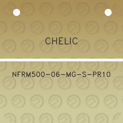 chelic-nfrm500-06-mg-s-pr10