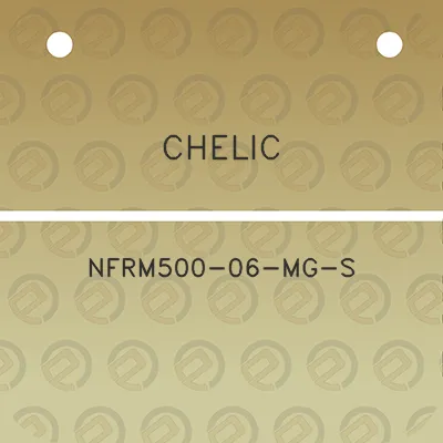 chelic-nfrm500-06-mg-s