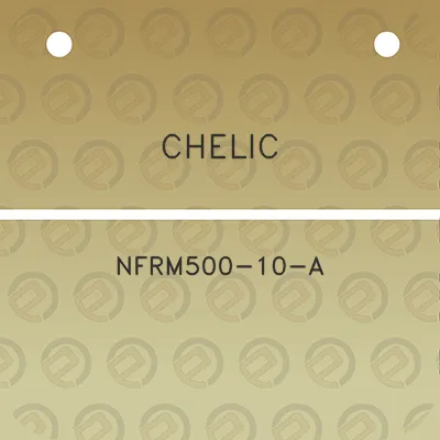 chelic-nfrm500-10-a