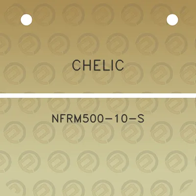 chelic-nfrm500-10-s