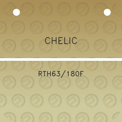 chelic-rth63180f