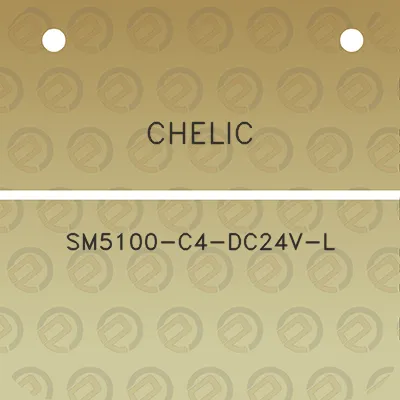 chelic-sm5100-c4-dc24v-l