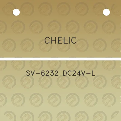 chelic-sv-6232-dc24v-l