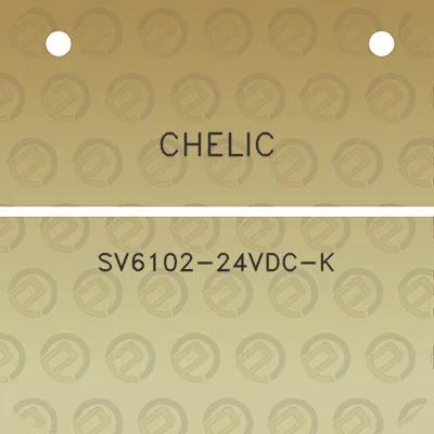 chelic-sv6102-24vdc-k