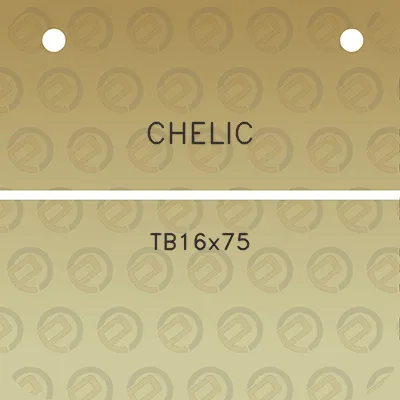 chelic-tb16x75