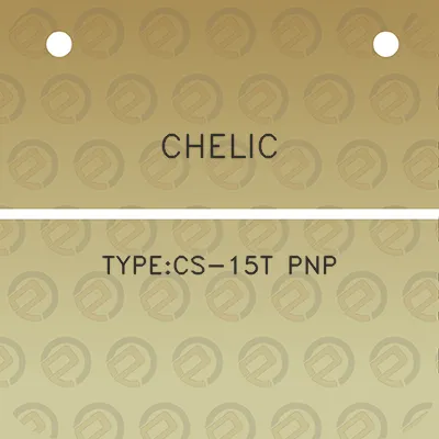 chelic-typecs-15t-pnp