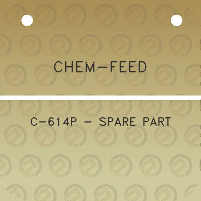 chem-feed-c-614p-spare-part