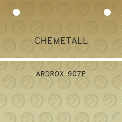 chemetall-ardrox-907p