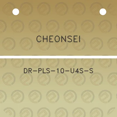 cheonsei-dr-pls-10-u4s-s