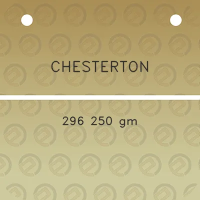 chesterton-296-250-gm