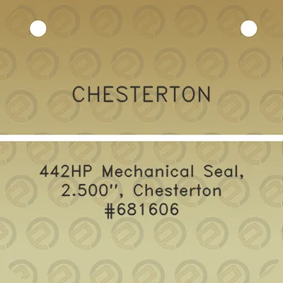 chesterton-442hp-mechanical-seal-2500-chesterton-681606