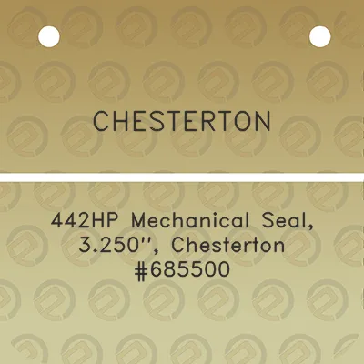 chesterton-442hp-mechanical-seal-3250-chesterton-685500